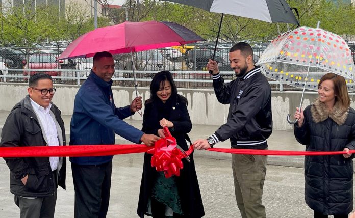 Rebuilt Second Street Bridge Opens in Downtown San Bernardino